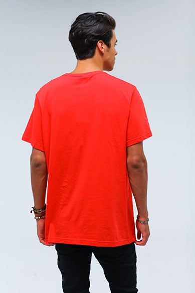 Label Red Tee