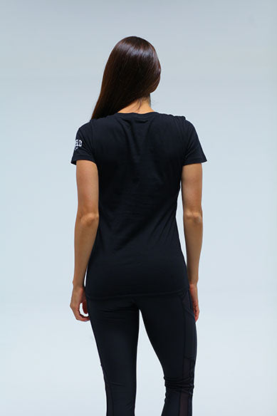 Flooded Women V Neck Tee