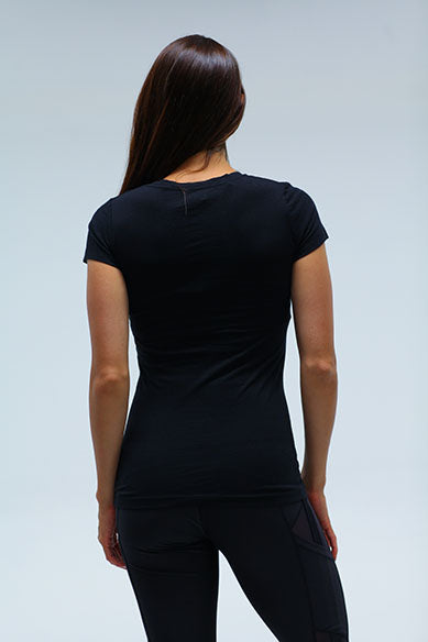 Glare Sporty Women V Neck Tee