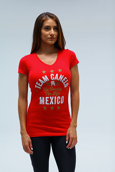 Canelo Team V Neck Tee