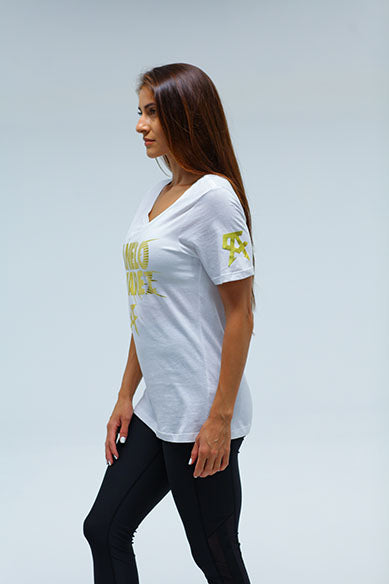 Spiral Women V Neck Tee