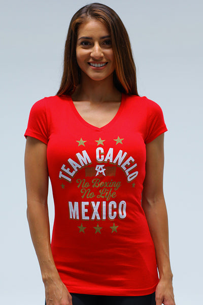 Canelo Team V Neck Tee