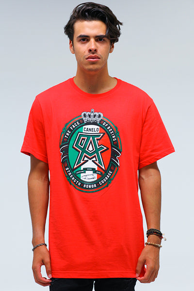 Label Red Tee