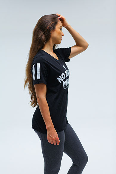 Stripes V neck  Womens