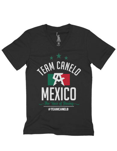 Flag Sporty Women V Neck Tee