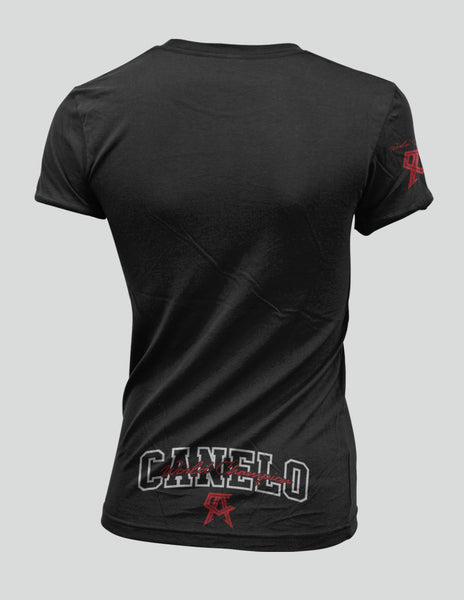 Split Women V Neck Tee