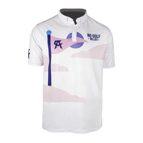 Light Clouds Mens Polo