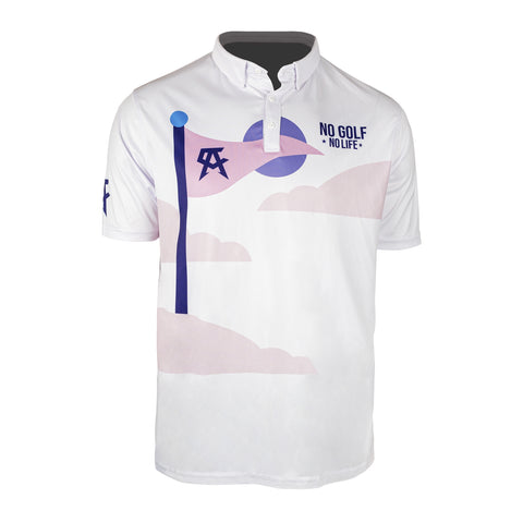 Light Clouds Mens Polo