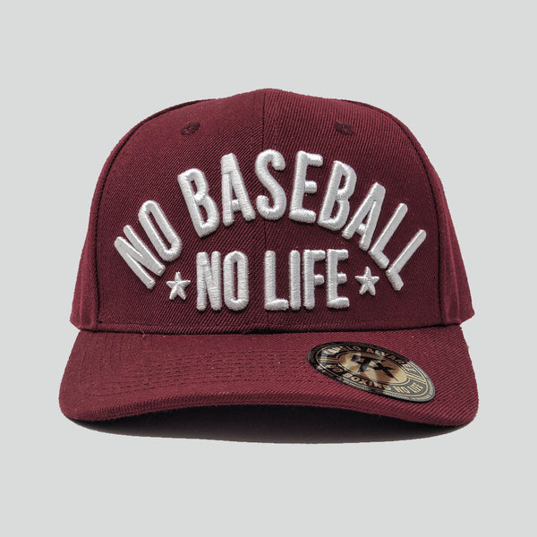 No Baseball No Life Limited Edition - Maroon