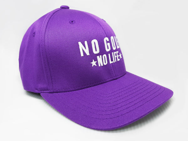 No Golf No Life Purple Hat
